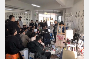 中国美术学院附中方正老师速写课堂