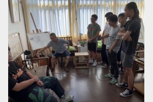 中国美术学院附中方正老师速写课堂
