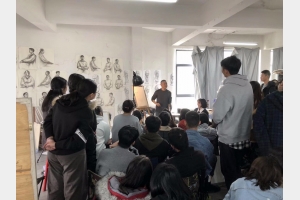 中国美术学院附中方正老师速写课堂
