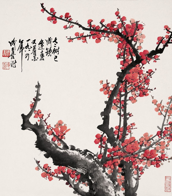 出版主要作品专辑有:《王成喜画梅辑》,《王成喜百梅集》,《中国画家