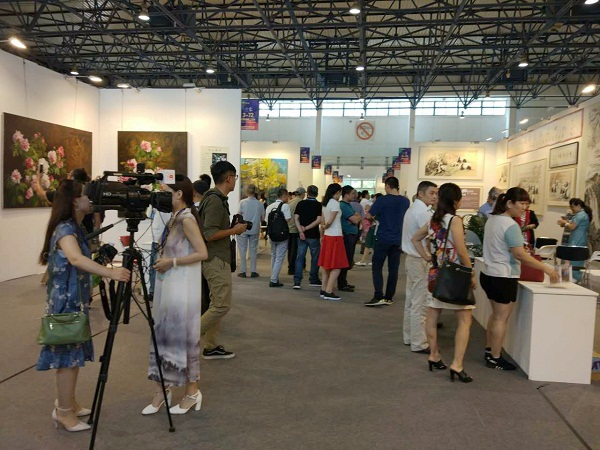 中國寫生會參加第二十屆北京藝博會圓滿結束！