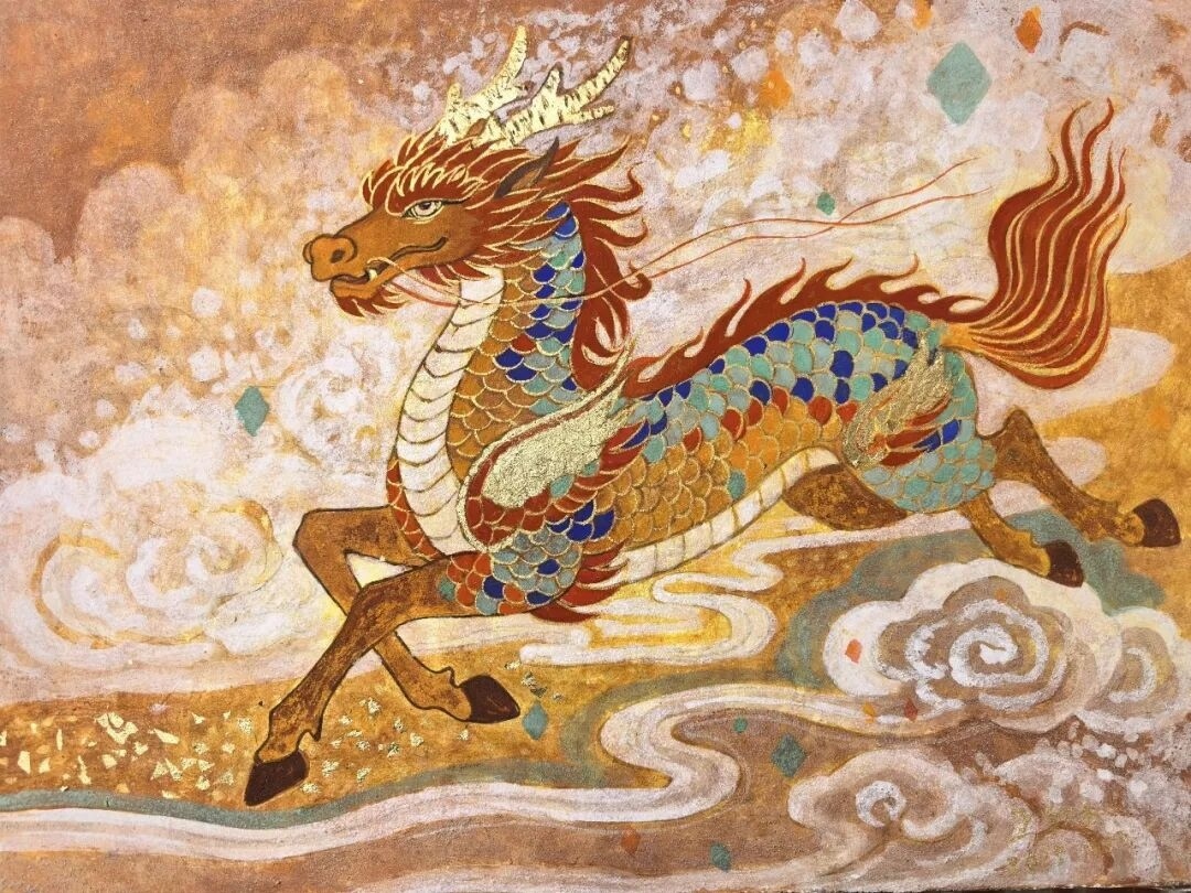 金马腾空辞旧岁，万马奔腾迎新春——写生会洛阳分会2026线上迎新书画展