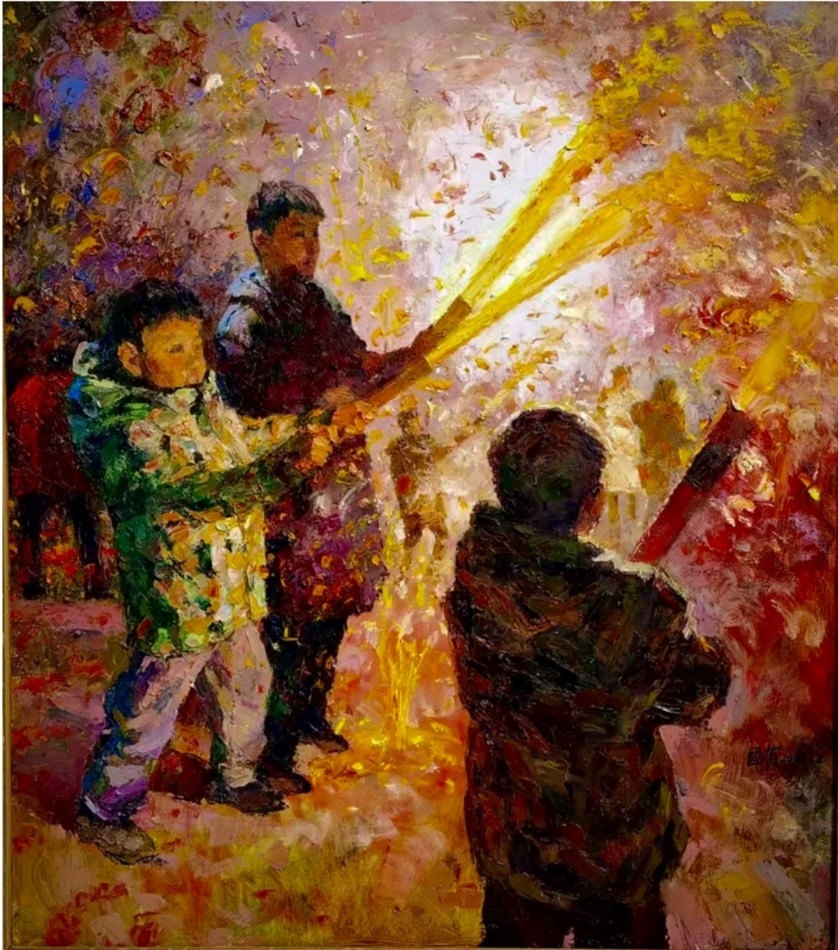 写生会中原高校分会2026“万马奔腾”线上迎新美术作品展---油画篇