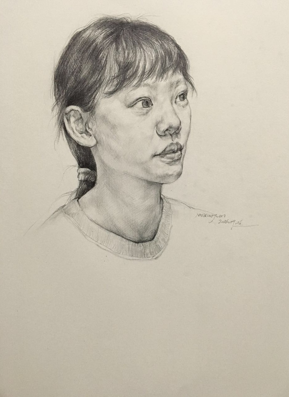 素描头像