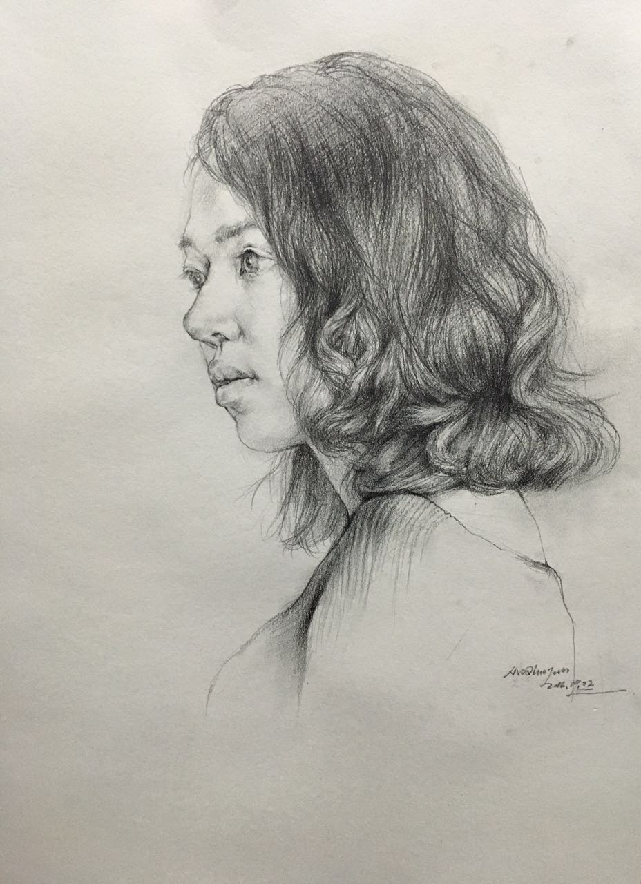 素描头像
